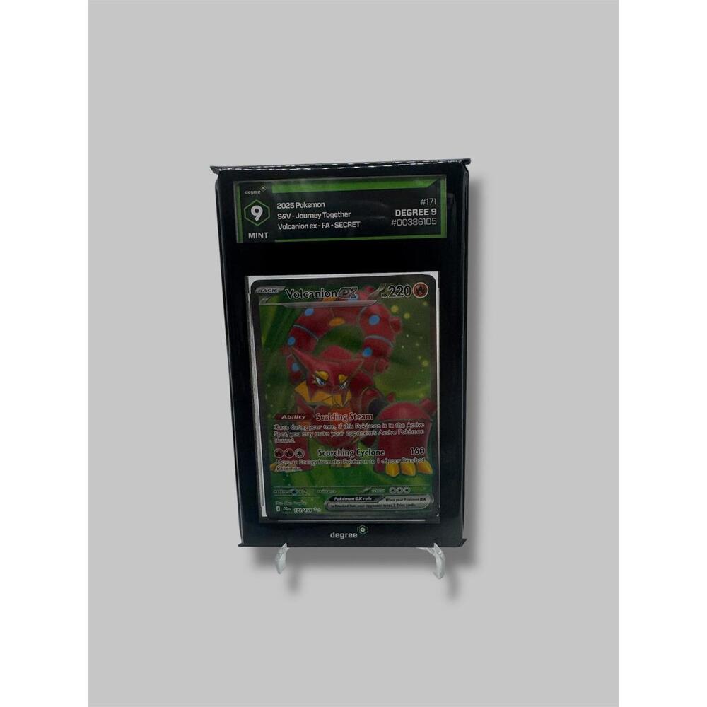 Volcanion EX Secret Degree Grade 9